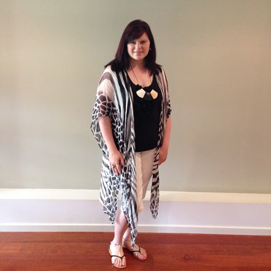 This cape is gorgeous from Maggie T