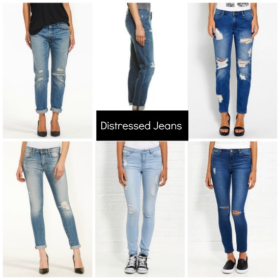 How to wear Distressed Jeans - Styled By BEC