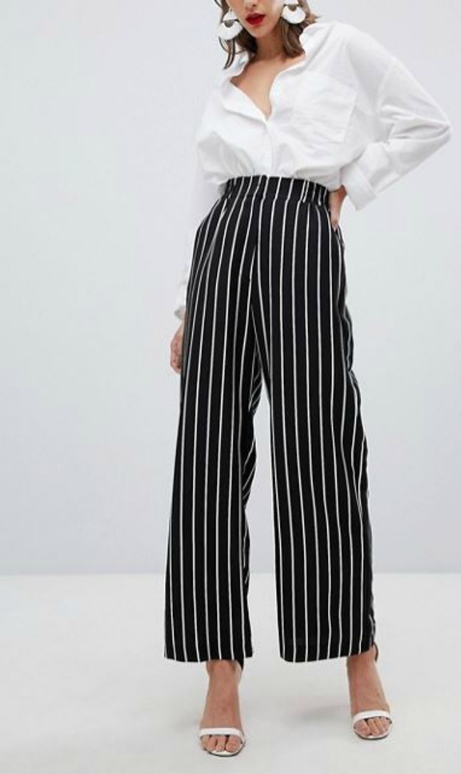 How to Wear Stripe Pants