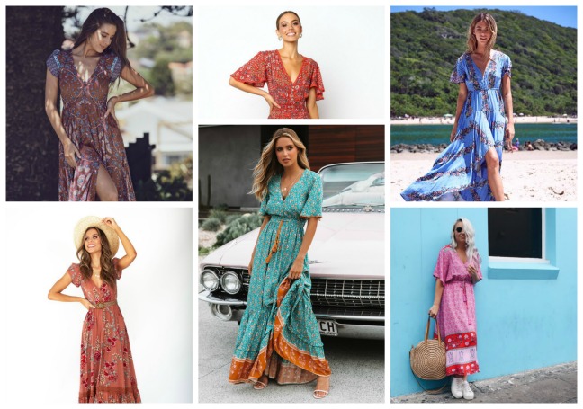 where to buy boho maxi dresses in australia