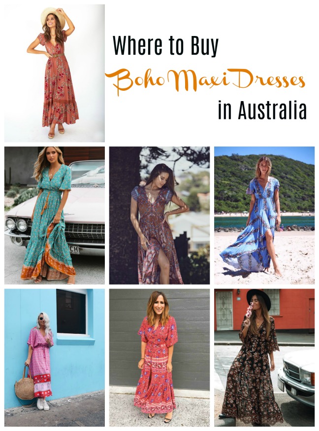 australian maxi dresses