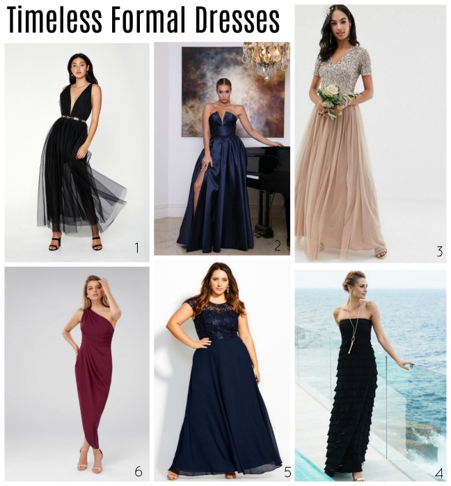 black tie event dresses